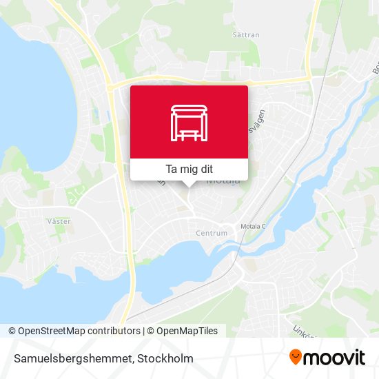 Samuelsbergshemmet karta