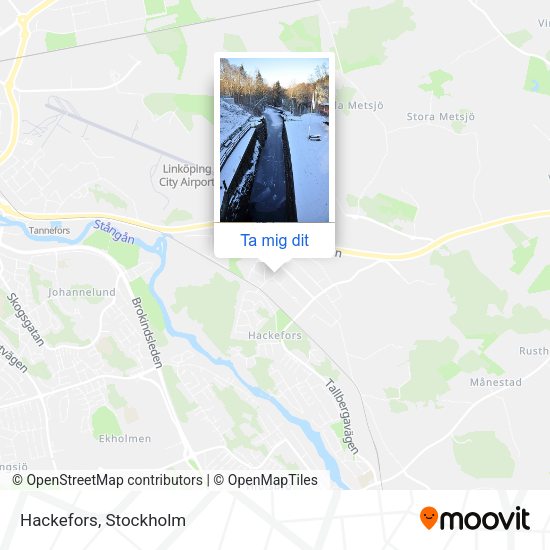 Hackefors karta