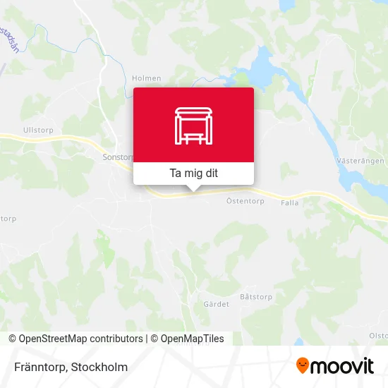 Fränntorp karta