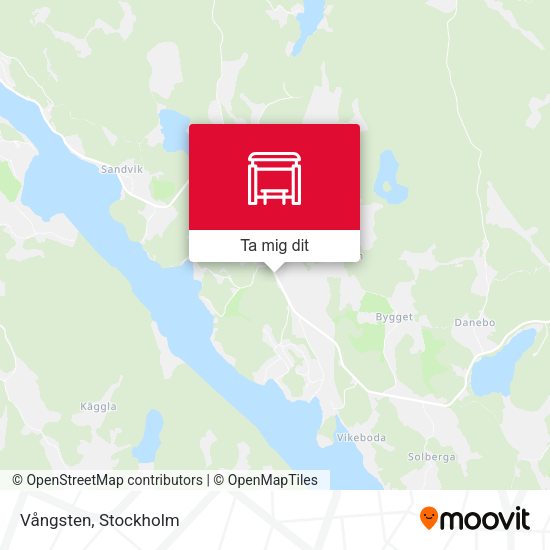 Vångsten karta