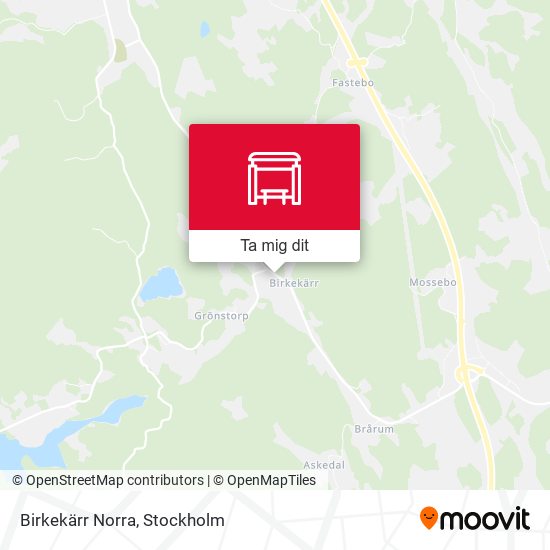 Birkekärr Norra karta
