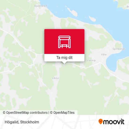 Högalid karta