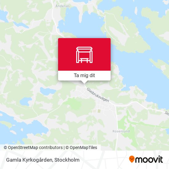 Gamla Kyrkogården karta