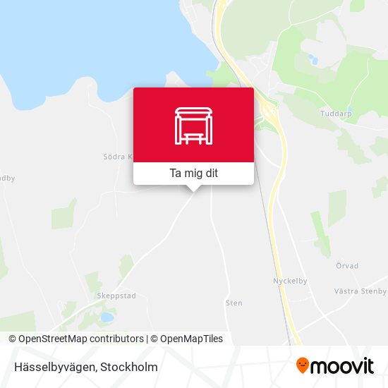 Hässelbyvägen karta