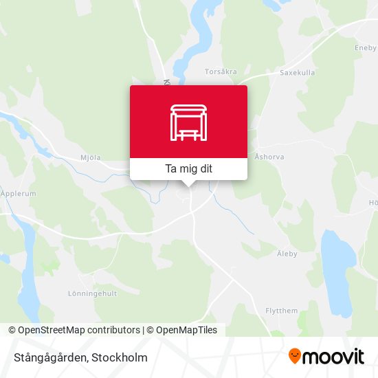 Stångågården karta