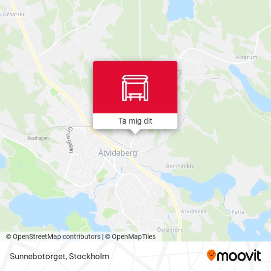 Sunnebotorget karta