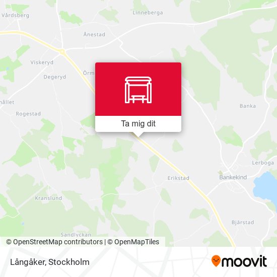 Långåker karta
