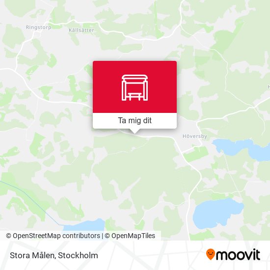 Stora Målen karta