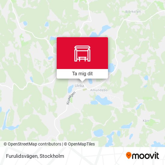 Furulidsvägen karta