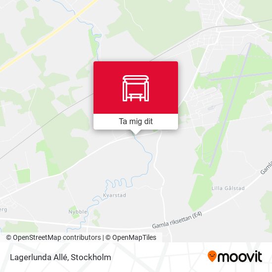 Lagerlunda Allé karta