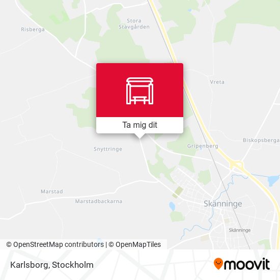 Karlsborg karta