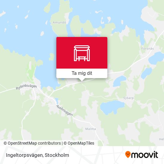 Ingeltorpsvägen karta