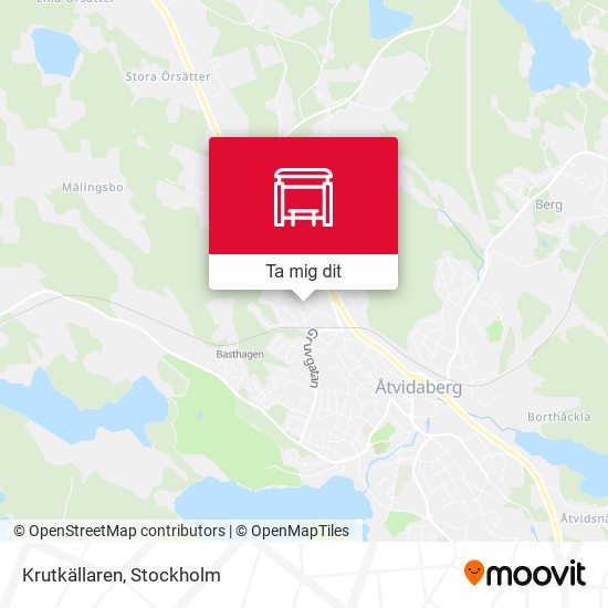 Krutkällaren karta