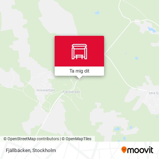 Fjällbäcken karta