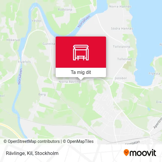 Rävlinge, Kil karta