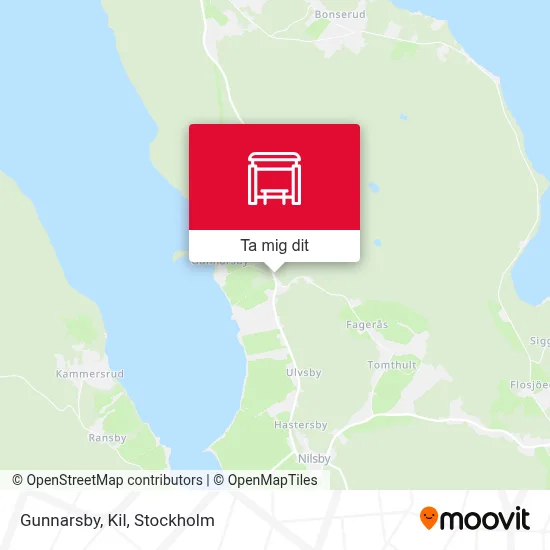 Gunnarsby, Kil karta