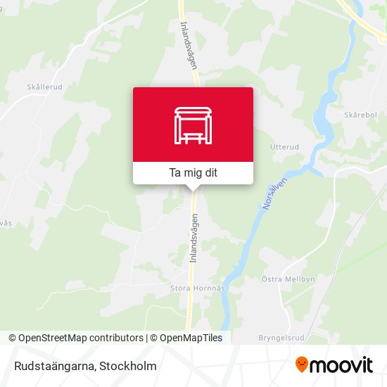 Rudstaängarna karta