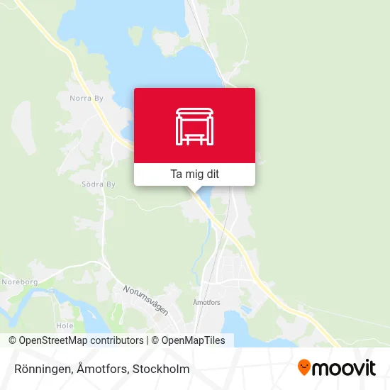 Rönningen, Åmotfors karta