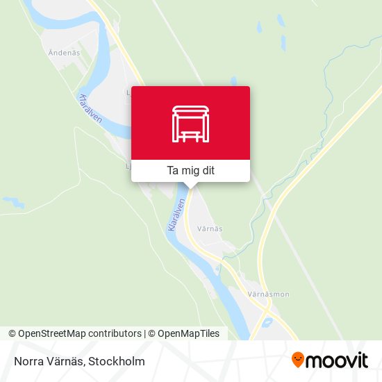 Norra Värnäs karta