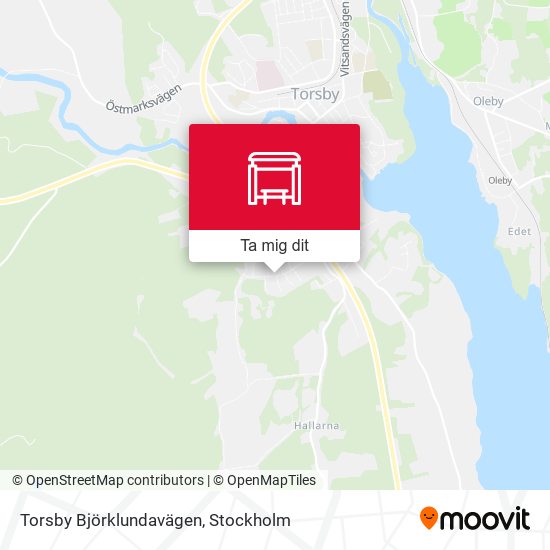 Torsby Björklundavägen karta