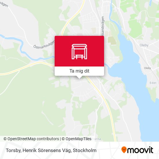 Torsby, Henrik Sörensens Väg karta