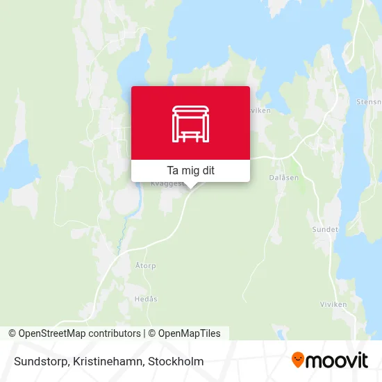 Sundstorp, Kristinehamn karta