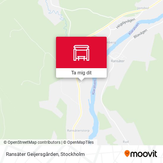 Ransäter Geijersgården karta