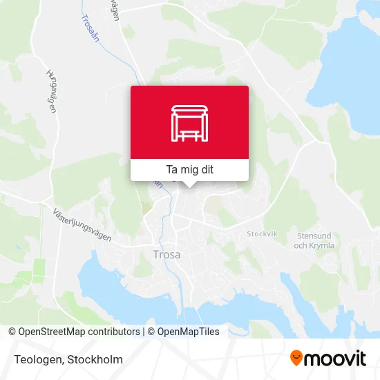Teologen karta