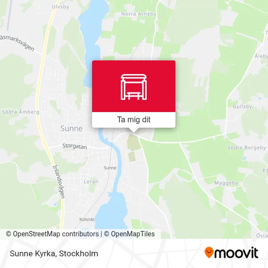 Sunne Kyrka karta