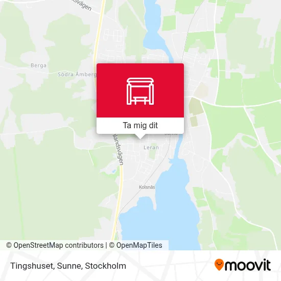 Tingshuset, Sunne karta