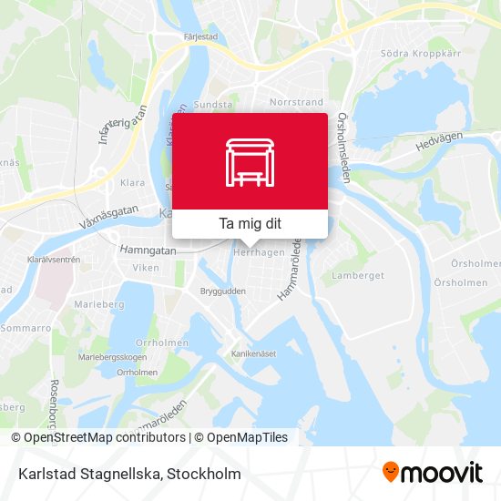 Karlstad Stagnellska karta
