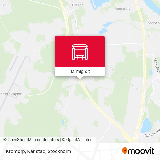 Krontorp, Karlstad karta