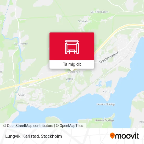 Lungvik, Karlstad karta