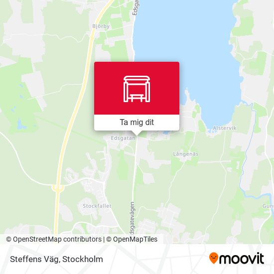 Steffens Väg karta