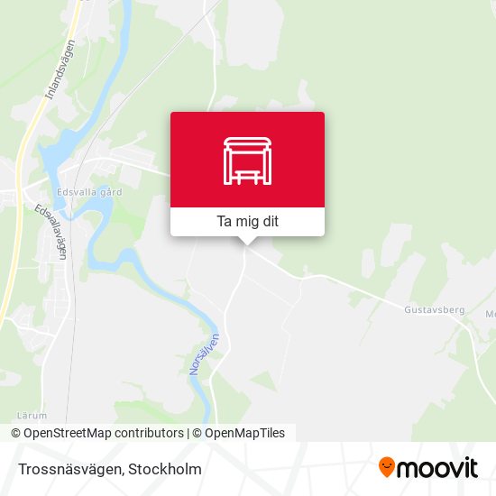 Trossnäsvägen karta