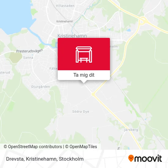Drevsta, Kristinehamn karta