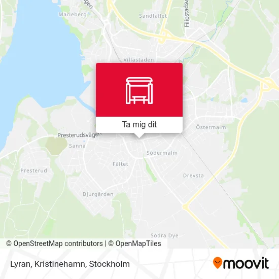 Lyran, Kristinehamn karta
