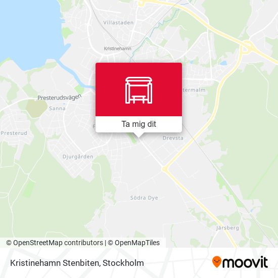 Kristinehamn Stenbiten karta