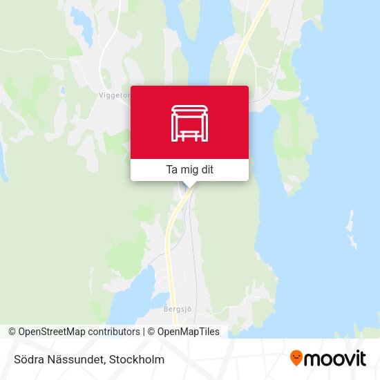 Södra Nässundet karta