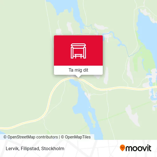 Lervik, Filipstad karta