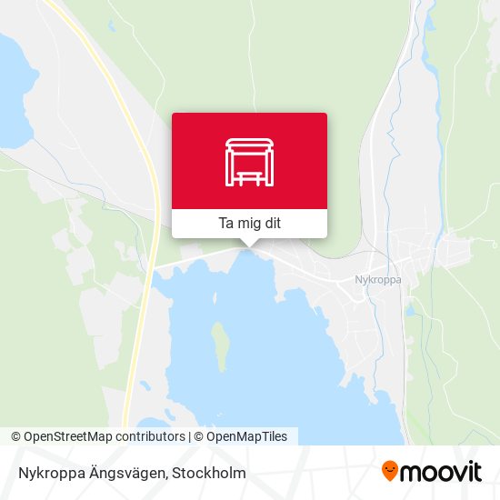 Nykroppa Ängsvägen karta