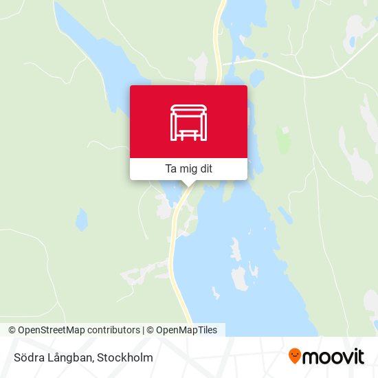 Södra Långban karta