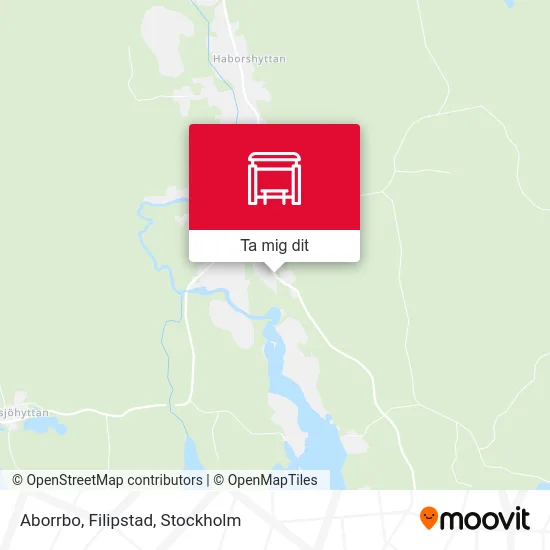 Aborrbo, Filipstad karta