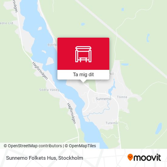 Sunnemo Folkets Hus karta