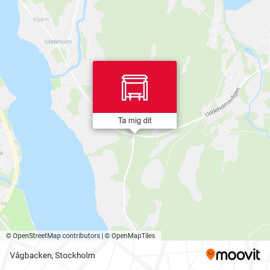 Vågbacken karta