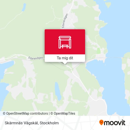 Skärmnäs Vägskäl karta