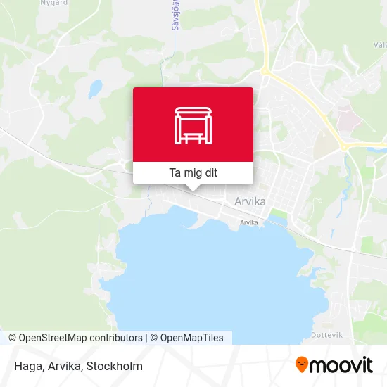Haga, Arvika karta