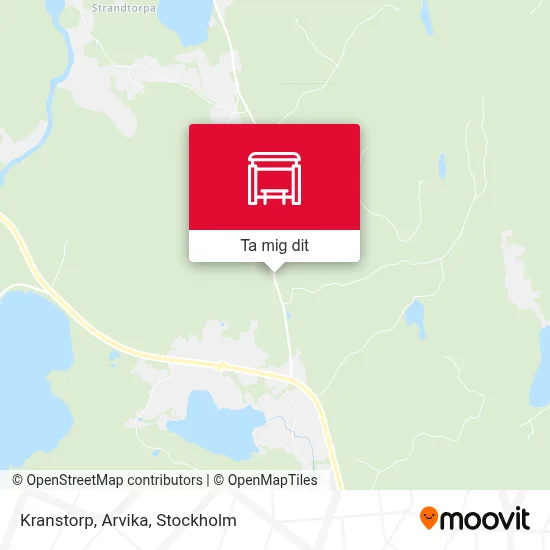 Kranstorp, Arvika karta