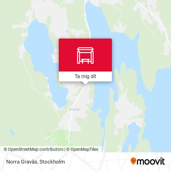 Norra Gravås karta