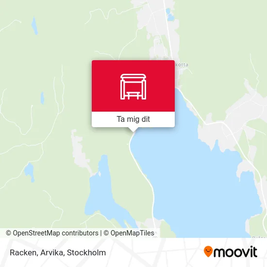 Racken, Arvika karta